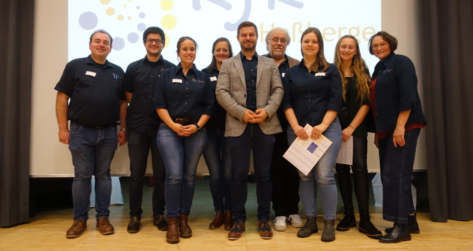 Gruppenfoto der Vorstandschaft im Anschluss der Herbstvollversammlung